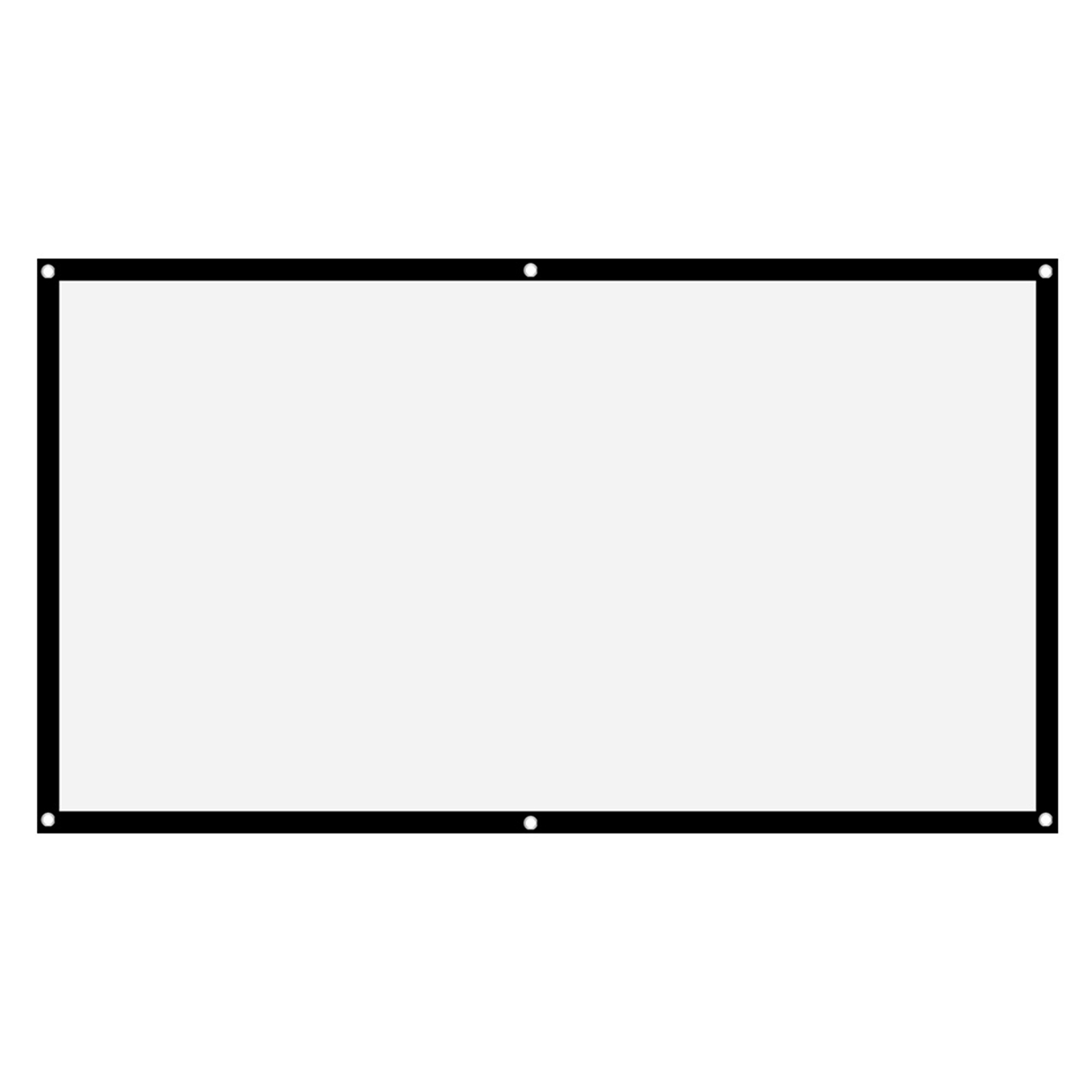 Cocosity Knitterfreie weiße Projektionswand,Projektionswand,weiße Projektionswände,16:9 Projektionswand,Projektorvorhang