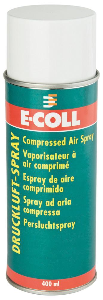 E-COLL Druckluftspray 400 ml (Spray Spraydose Aeroduster Druckluftreiniger)