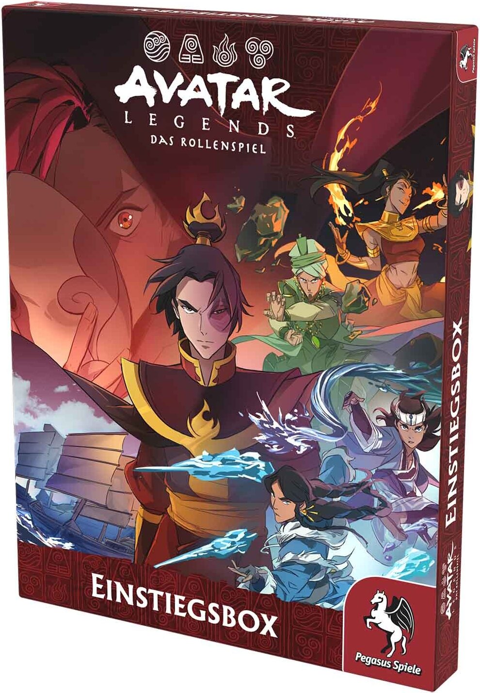 Pegasus Spiele Avatar Legends - Das Rollenspiel: Einstiegsbox PGS-48110G