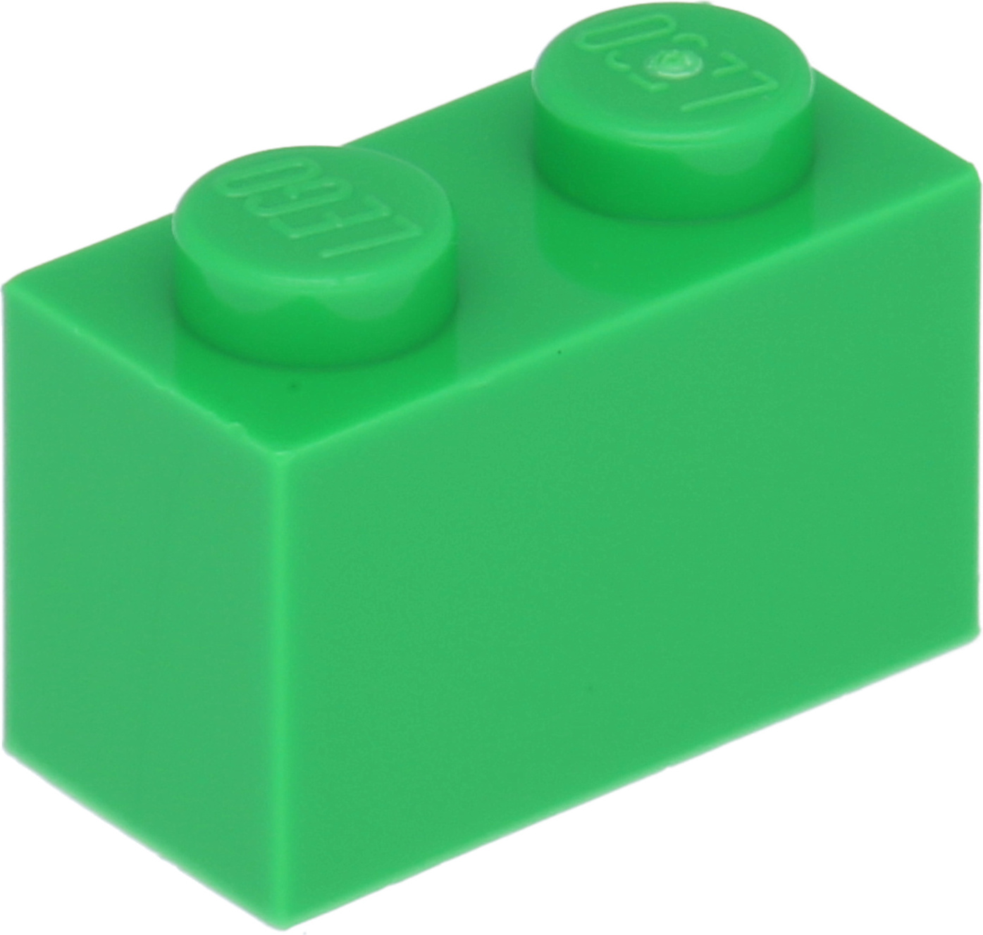 50 kusov LEGO, diel c. 3004 vo svetlozelenej (svetlozelenej).