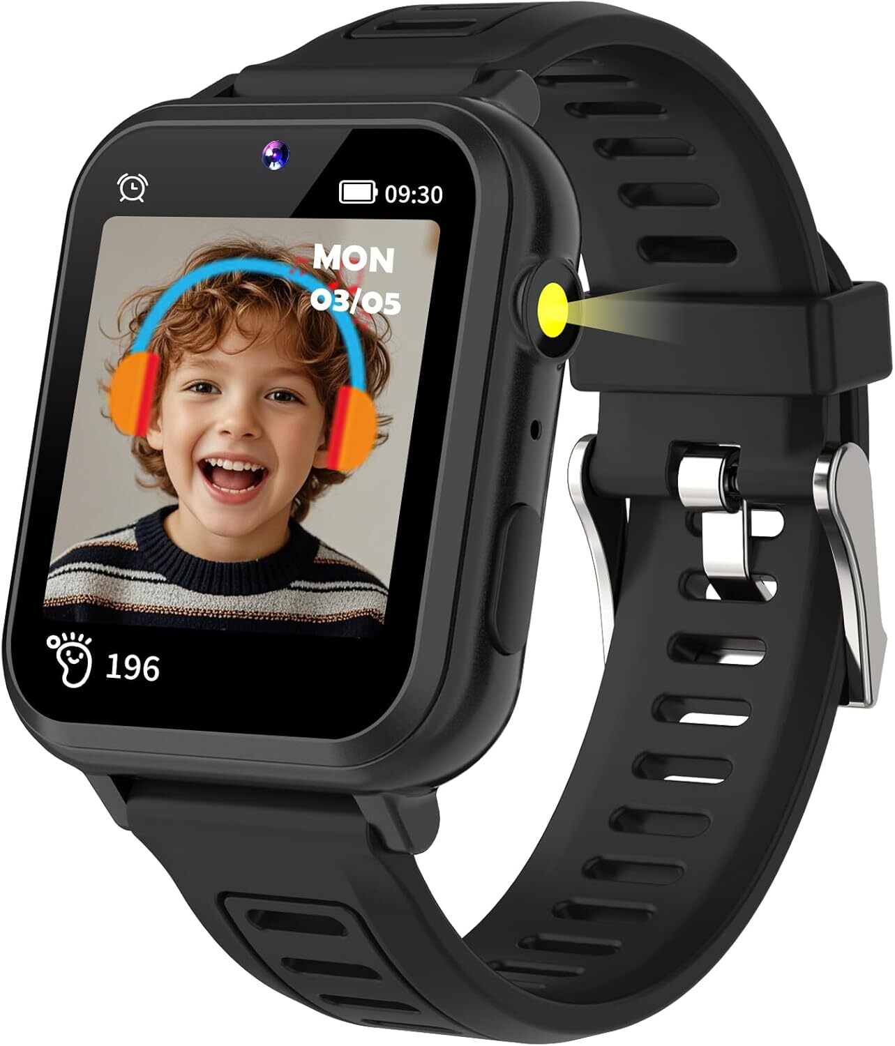 Smartwatch Deti Chlapci Dievčatá 24 Hra MP3 Hudba HD Fotoaparát Detský zámok Krokomer 13 Budík
