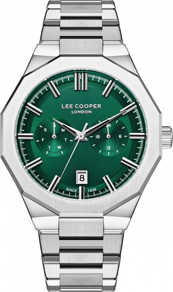 Herrenuhr LEE COOPER LC08018.370 in Grün, Modeaccessoire als Geschenk