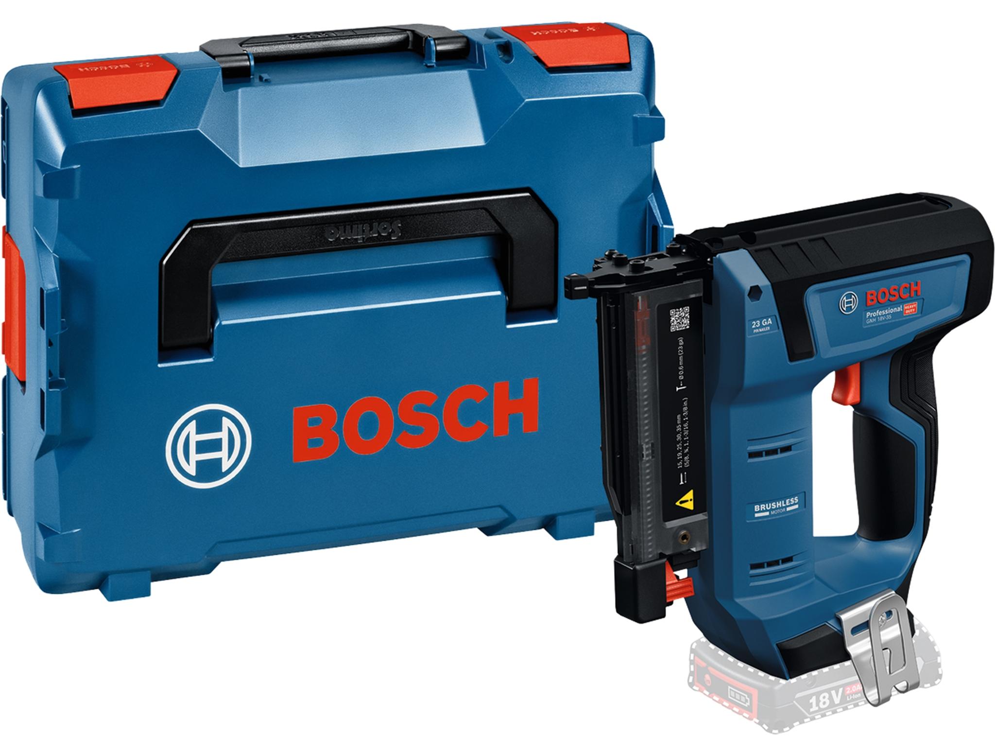 Bosch Akku-Holznagler GNH 18V-35 Professional solo 18Volt blau/schwarz ohne Akku und