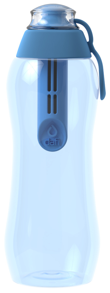 Dafi blaue Wasserfilterflasche 0,3l + Filter POZ02430