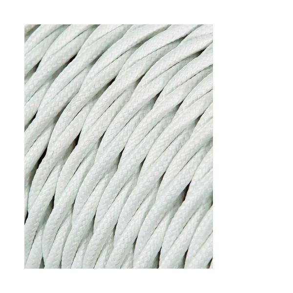 Kabel EDM 11876 C01 2 x 0,75 mm 5 m Blanco Aluminio