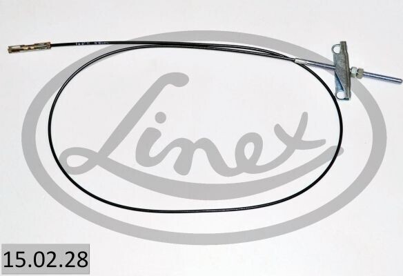 LINEX Handbremsseil Bremsseil 15.02.28 mitte für FORD TRANSIT Bus (FD, FB, FS, FZ, FC) 1534mm