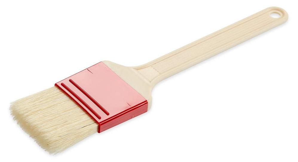 Markenlos Bürste mit Naturborsten, kurz, 5 cm breit, Borsten ca. 4 cm lang, beige