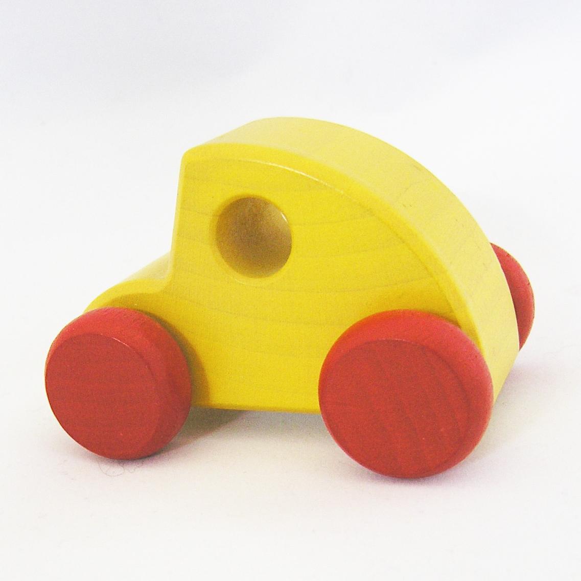 Werraland Werkstätten e.V. Holzauto Käfer Gelb 34.009-02