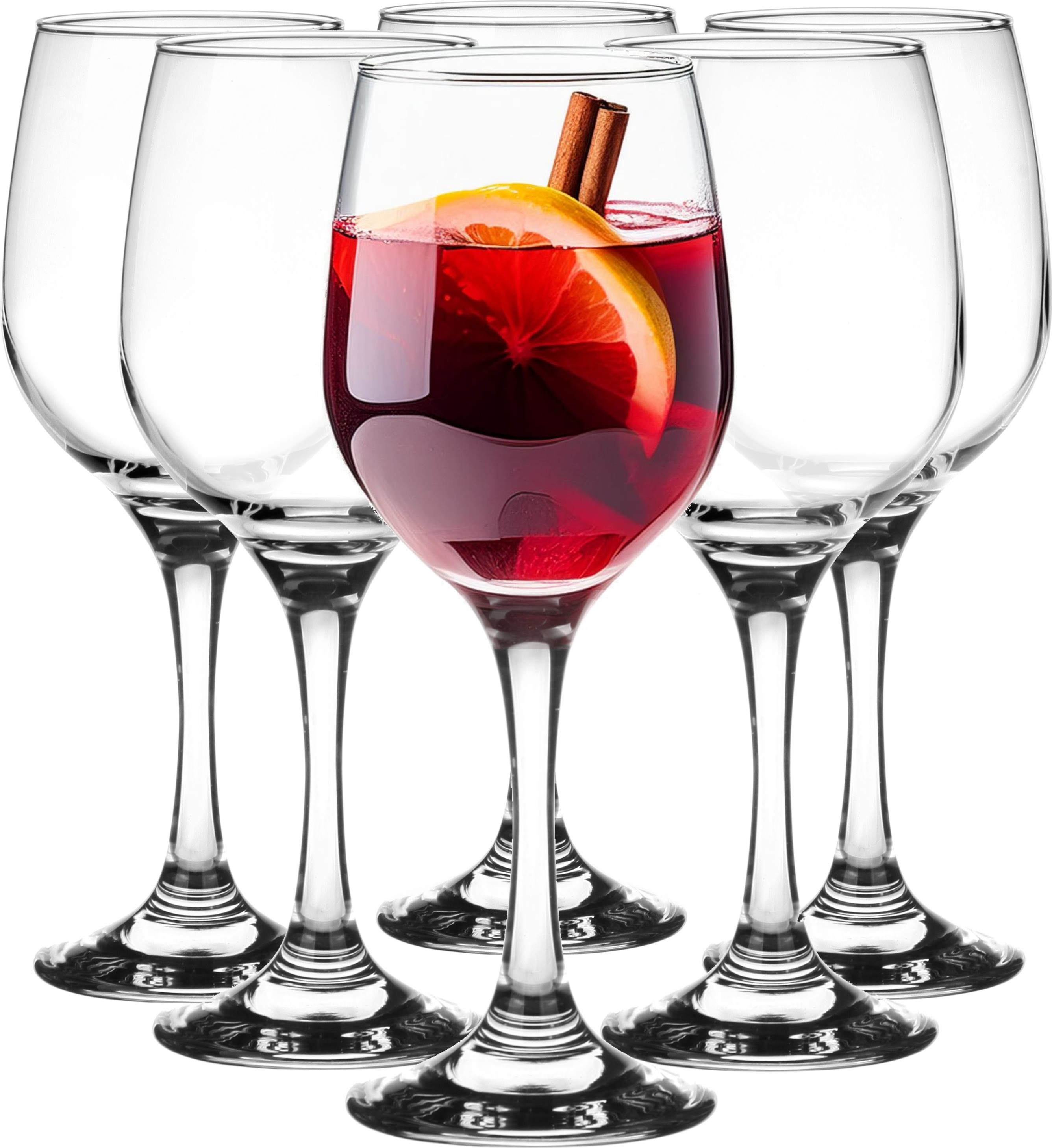 Glasmark KROSNO 1992 Glasmark Krosno Weinglas 0,25L Für Rotwein Weingläser 6er Set Gläser Für Rotwein Weisswein Rotweinglas Rotweingläser Weissweingläser Wein Kelch Glas Spülmaschinenfest Transparent 6 x 250 ML