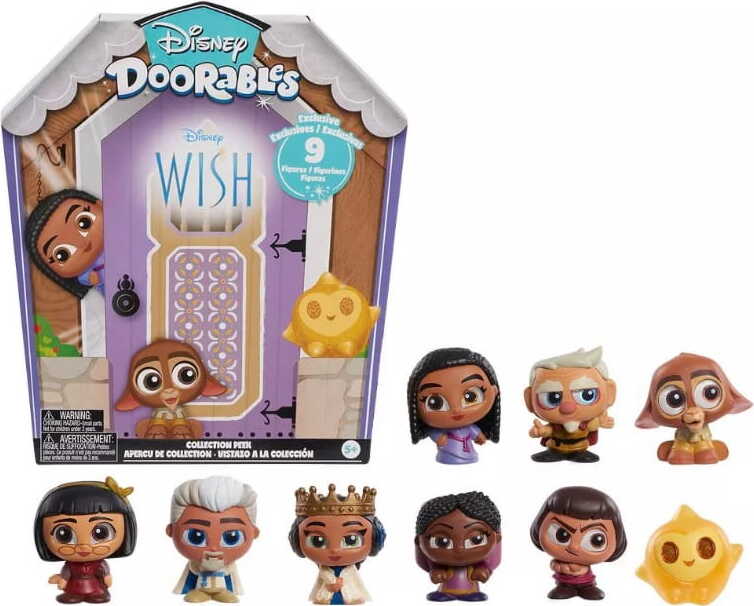 Just Play Ltd. Disney Doorables 9 figuren Wish Pack