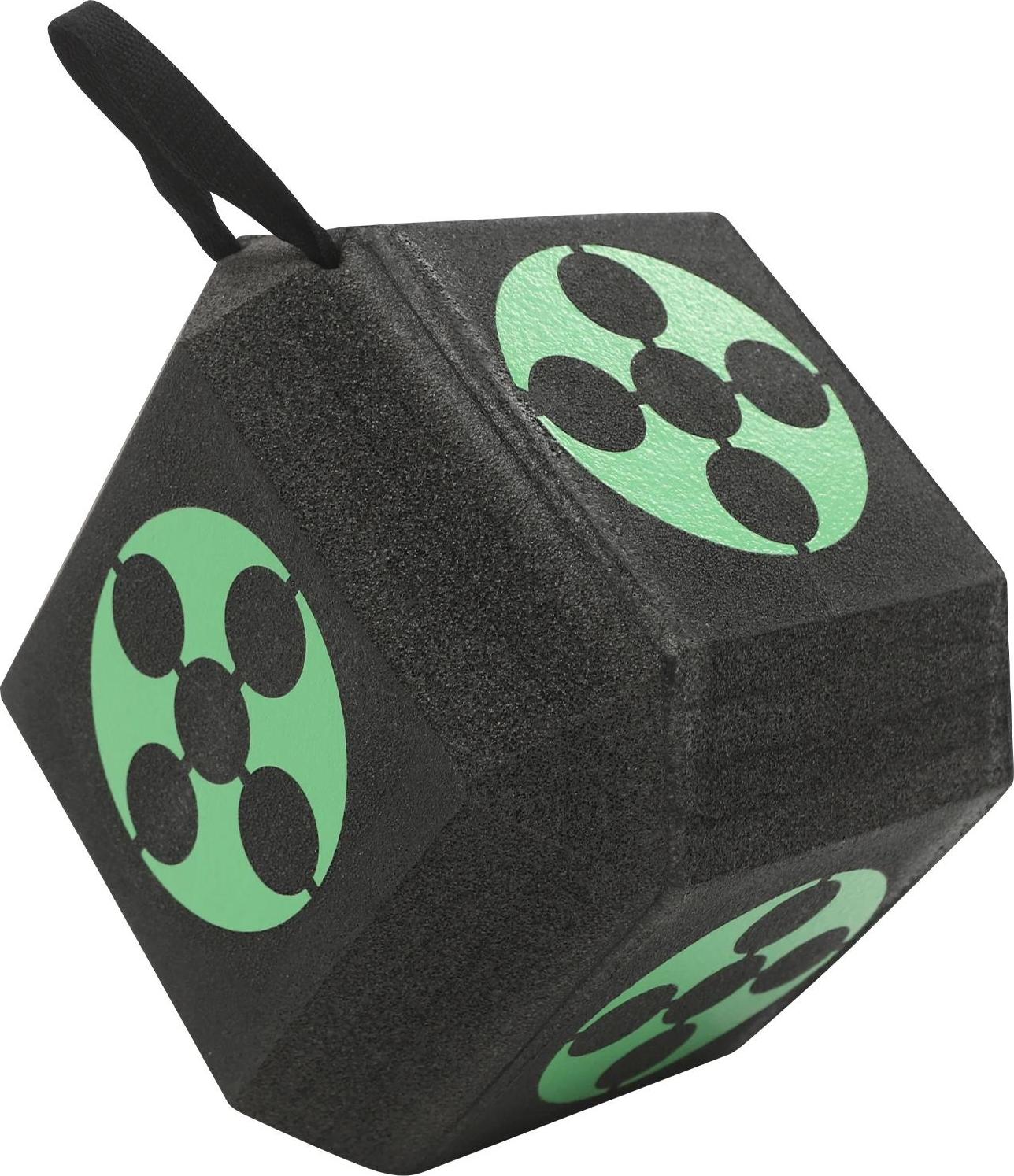 StarTech Zielscheibe Bogenschießen - Würfel 23 cm - Indoor & Outdoor - Training & Jagd - Hellgrün