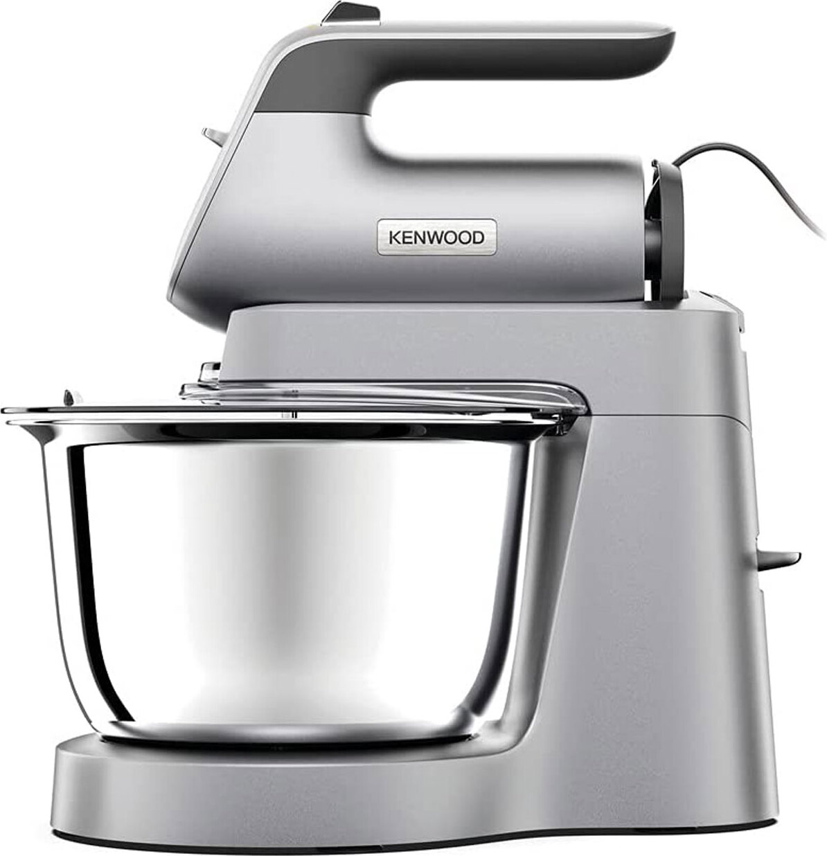 Kenwood Handmixer HMP 54 SI 3,5 l, 650 W, silberfarben, mit Schüssel und Turbo-Funktion HMP54.000SI