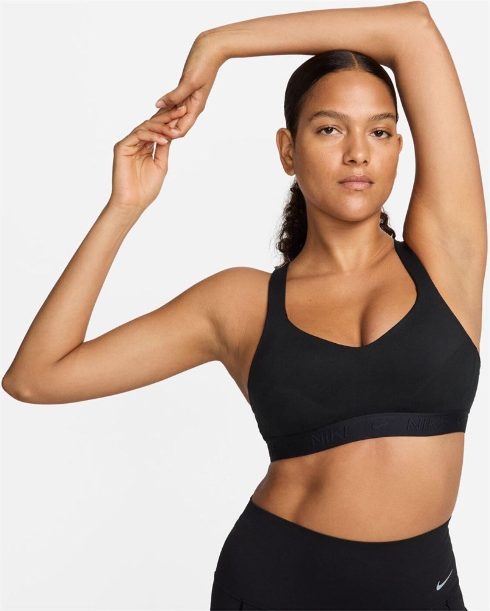 NIKE W NK DF INDY HGH SPT BRA cinnamon cinnamon S FD1068