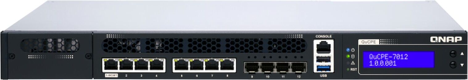 QNAP QuCPE-7012 - Virtualisierungsanwendung - 10GbE, 2.5GbE QUCPE-7012-D2146NT-32G