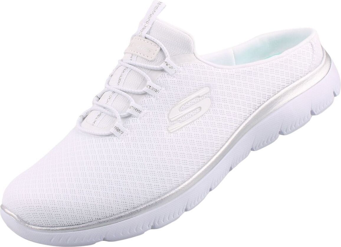 Skechers Summits Swift Step Damen Sabot Weiß Baskets