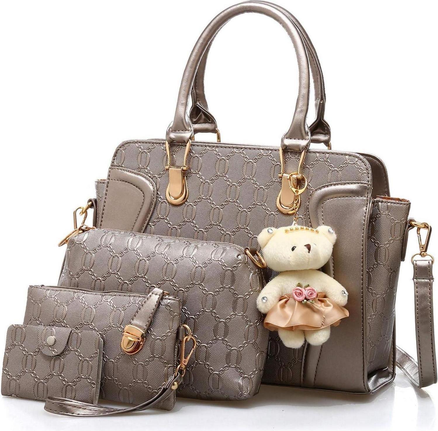 Sonstige Pahajim Handtasche Damen Set 4 teilig Elegant Kunstleder Modern