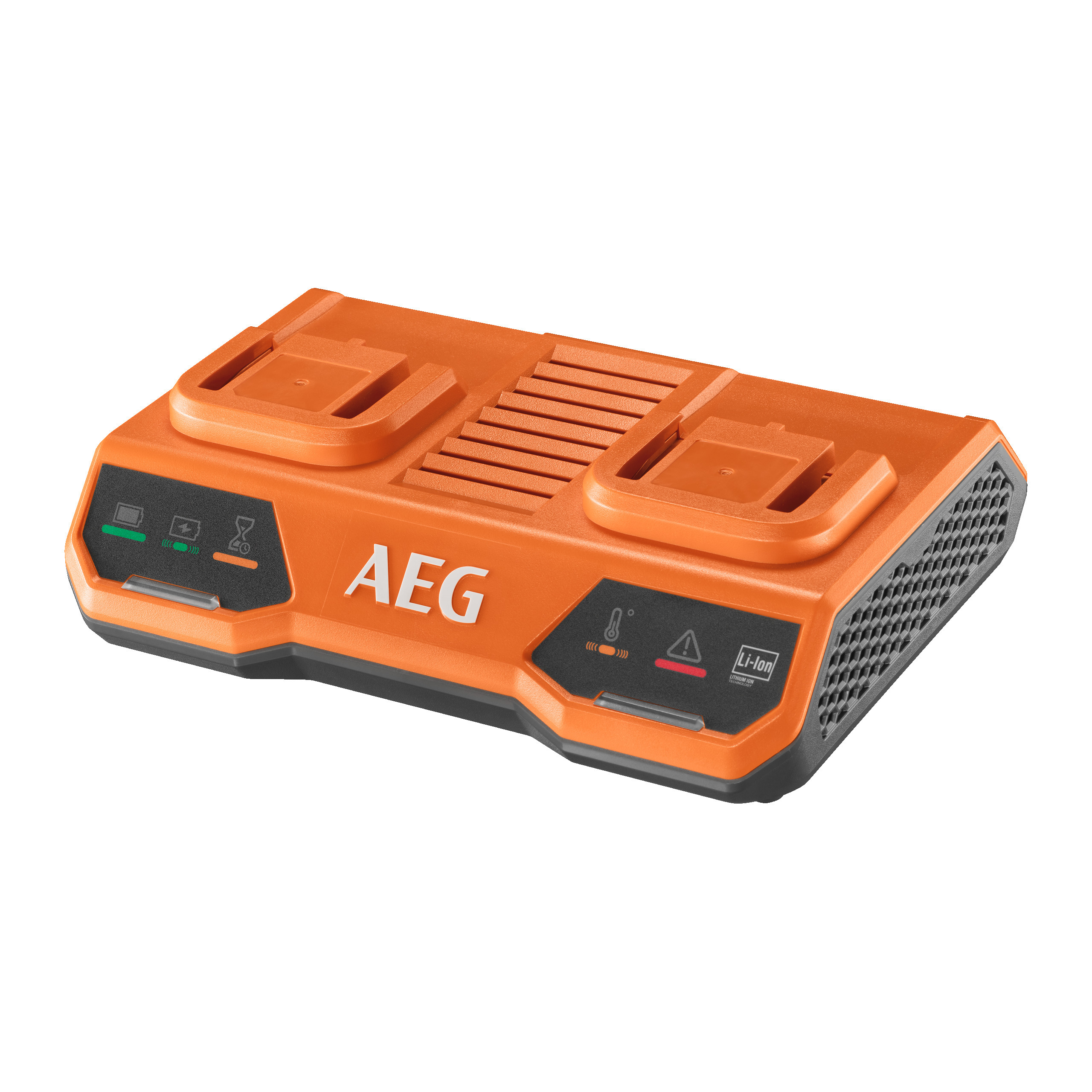 AEG 18 V Ladegerät BL18C2 – Doppel-Port für effizientes Laden von Akkus