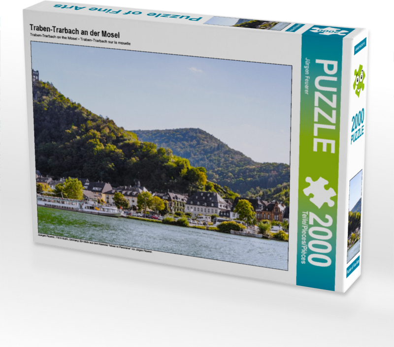 CALVENDO Puzzle Traben-Trarbach an der Mosel 2000 Teile Puzzle quer | 2000 Teile Lege-Größe 90x67cm Foto-Puzzle für glückliche Stunden