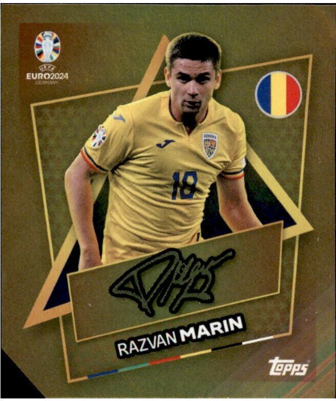 Topps ROM SP - Razvan Marin - Star Player - Gold Signiture - 2024