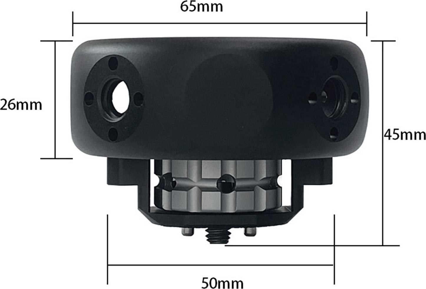 Gistuch Kugelförmiger Kamerakäfiggriff, linker/rechter Handgriff aus Aluminiumlegierung mit ARRI-Lokalisierungsvideozubehör