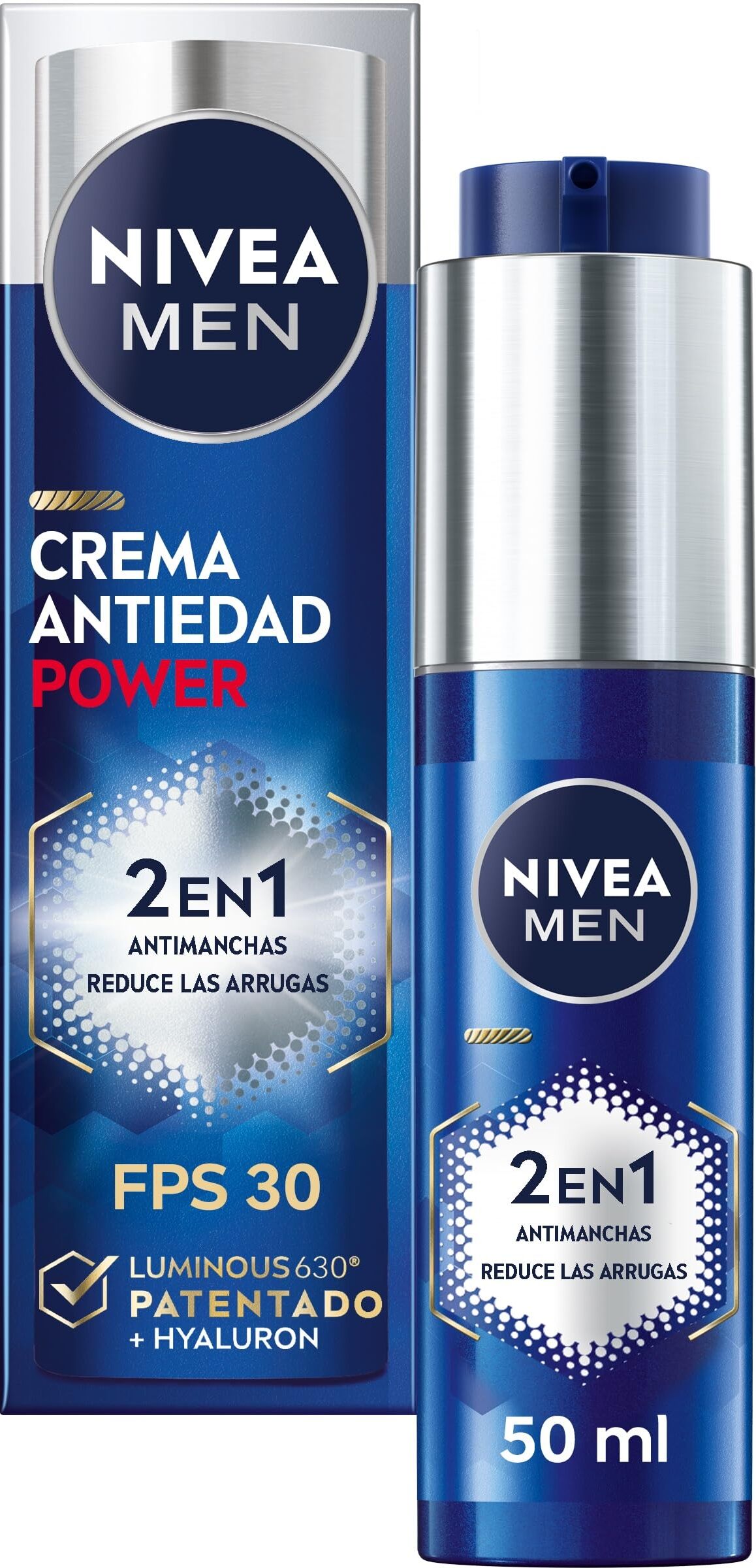 Cr Nivea Men Antiedad Hidratante F30 50ml
