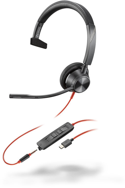 Poly Blackwire 3315 Bw3315-M Usb-C