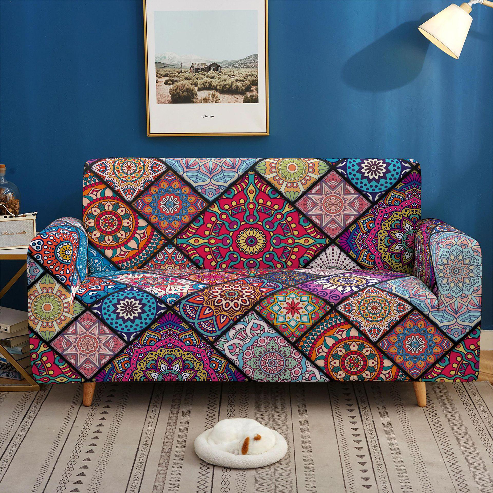 PETCUTE Luxus Gesteppte Stuhlabdeckung Sofabezug Anti-Rutsch Extra Weich Alle Größen