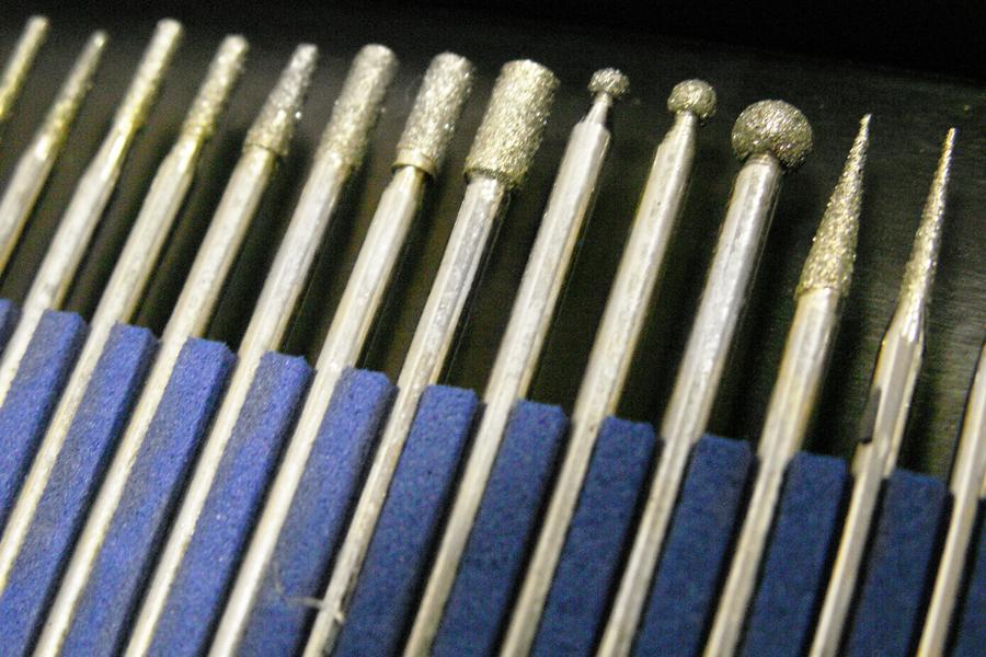 Kutlu 20 tlg. Diamantfräserset Diamantschleiferset für Dremel + Proxxon 3,2 mm 10169150