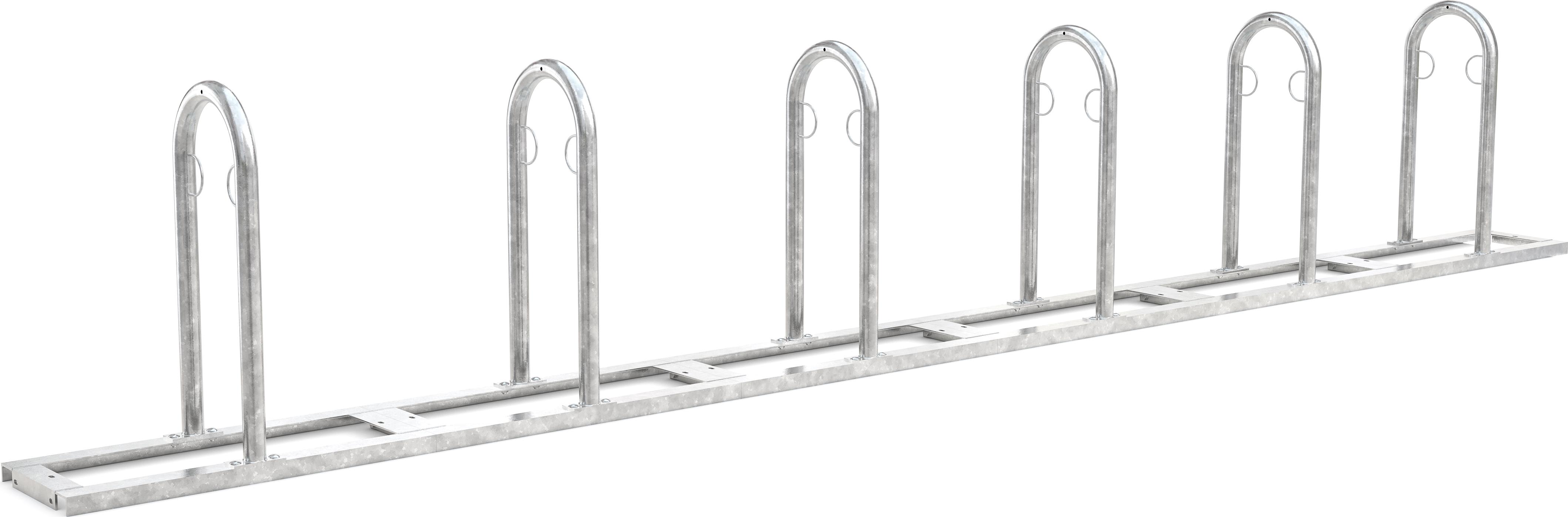 POV Fahrrad-Anlehnsystem TRACK 36, 6 Module, Feuerverzinkete Ausführung 105500024