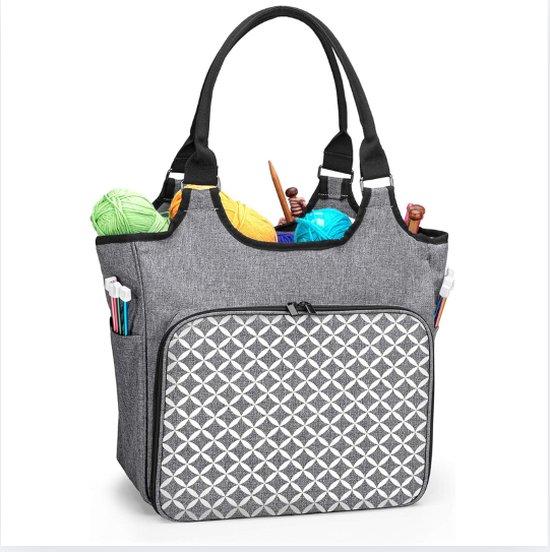 OEM Brei- und Haaktas mit Accessoirefach, grau, oval 2026