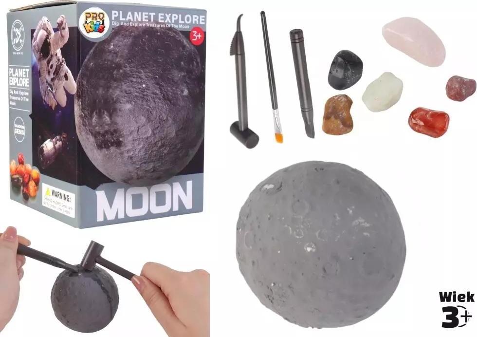 Pro Kids Mineralienabbau Planet Mond