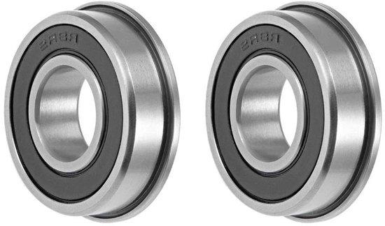 OEM Flenschienen Chrom ABEC-3 Schienen FR8-2RS 2 Stück 2026