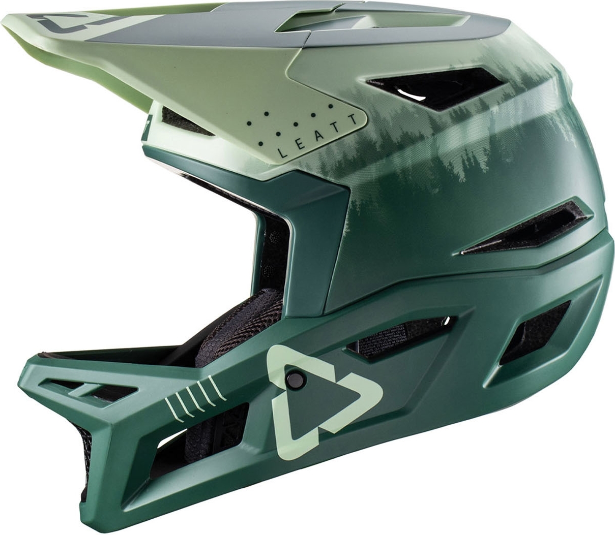 Leatt Fullface Helm DBX 4.0 , Ivy - Grün, L LE-HLT-9020