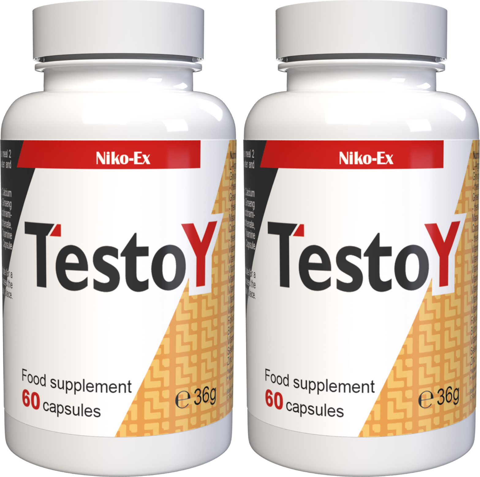 IncHealth GmbH TestoY - 120 Kapseln (2 x 60 Kapseln) - 2er Pack