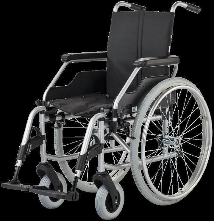 Meyra Rollstuhl FORMAT 3.940 SB46,PU,silverline,