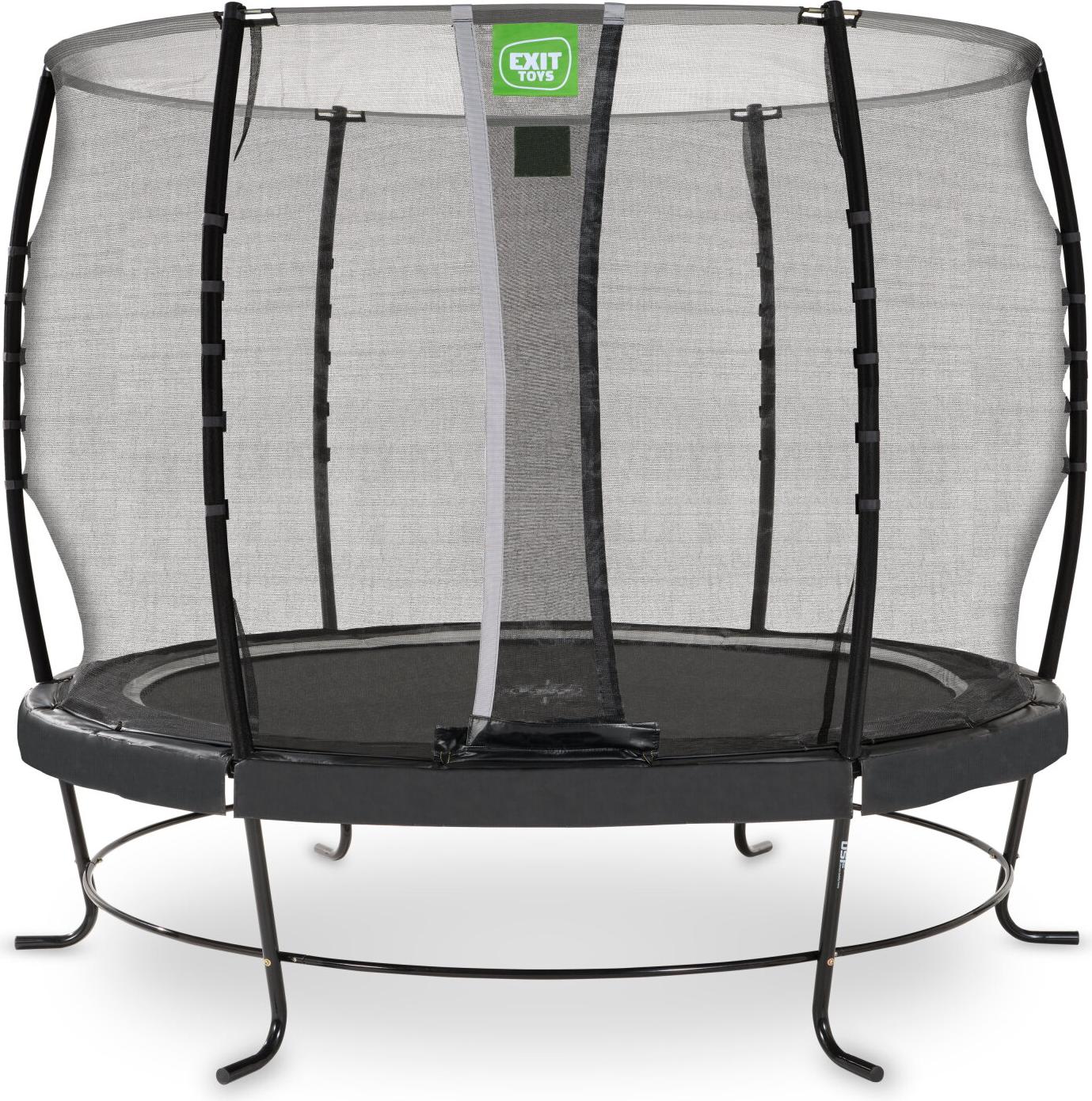 EXIT Lotus Classic trampolína ø305 cm, na nohách, okrúhla, čierna