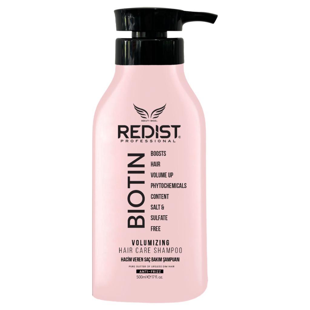 Redist Biotin Shampoo 500 ml – Volumen Shampoo für feines und kraftloses Haar