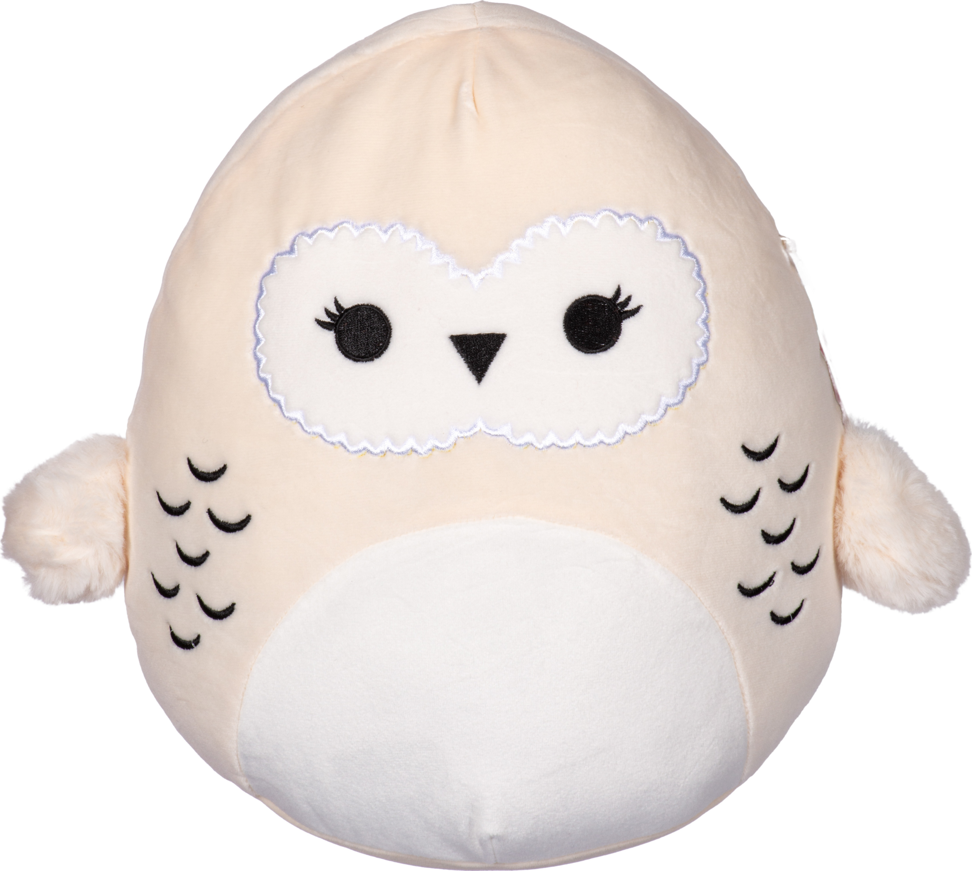 DOUDOU PELUCHE JUMI HIBOU CHOUETTE GRIS BEIGE YEUX JAUNE 15 cm D1013