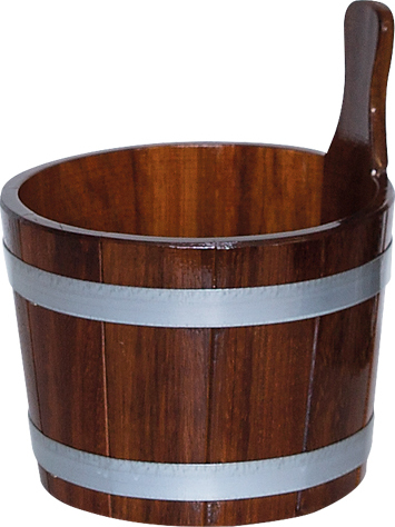 Finnsa Sauna-Kübel Kambala 5 l mit Griffdaube 8914