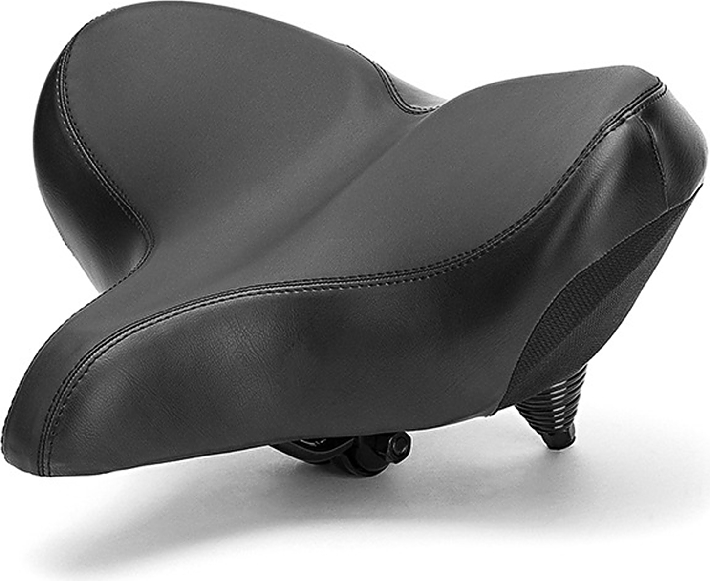 APLVFFZH Fahrradsattel Breit - Komfort Sitz 21x27cm Mit Adapter