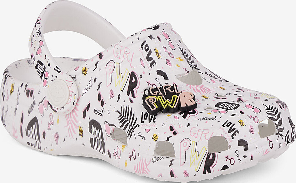 Clogs für Kinder COQUI BIG FROG White Girl PWR + Amulet 36/37 8114