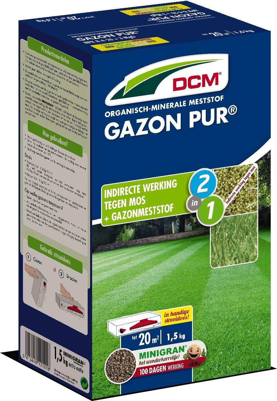 DCM & Lamarca Düngemittel Gazon Pur 1,5 kg - Dcm SCAN5413448121018