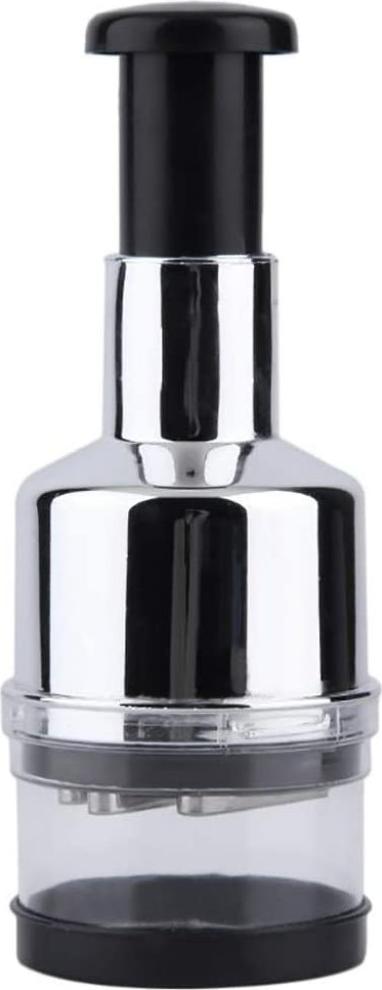 Meoiruery Zwiebelschneider,Gemüseschneider Mini Zwiebel Zerkleinerer,Multizerkleinerer Manuell,Klein Zwiebelhacker zum Vermengen Zerkleinern Pürieren Knoblauchpresse (1) KAU-ER-LYS-PH-20260303-82