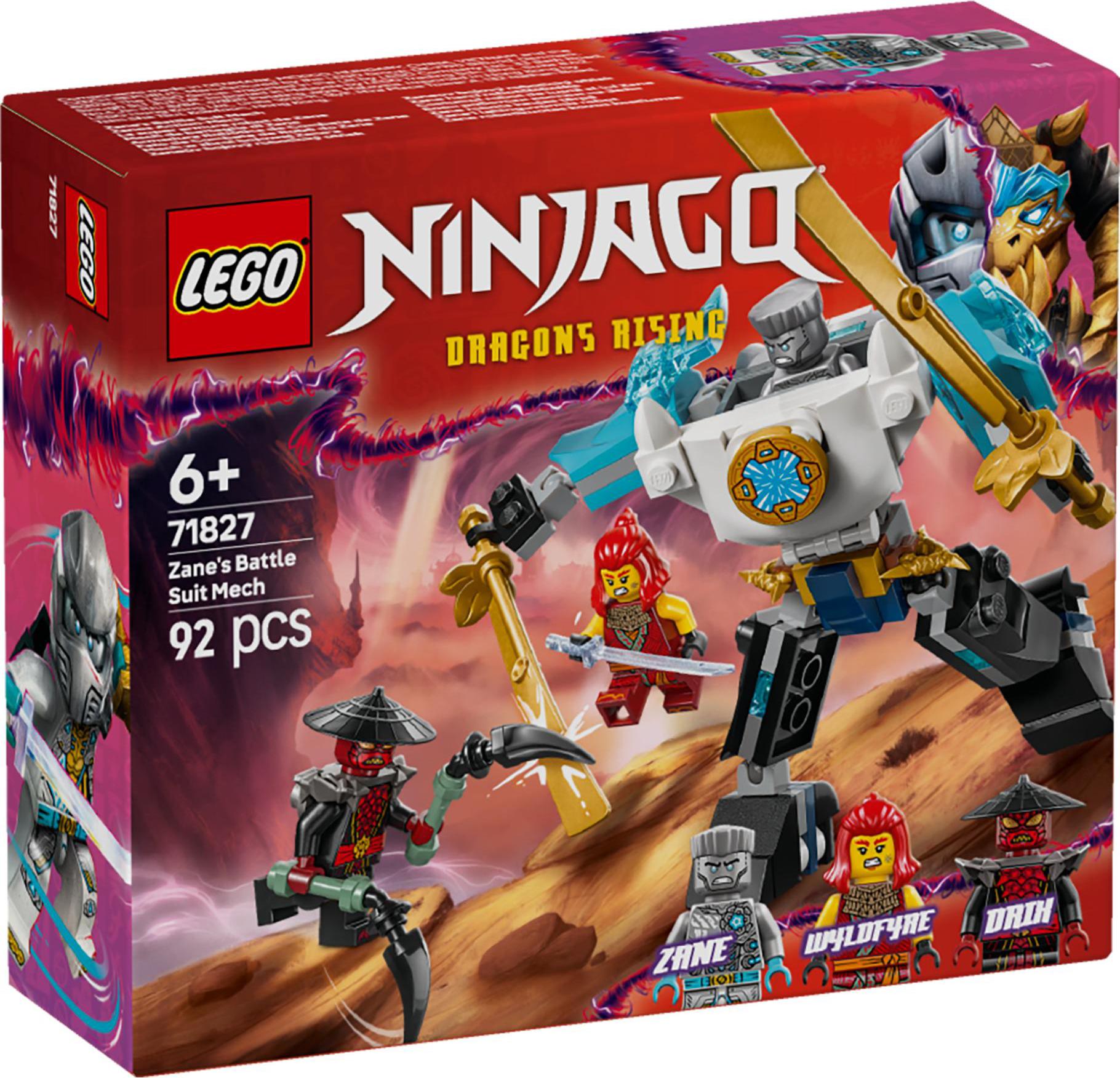 LEGO NINJAGO Zaneov bojový robotický oblek, Stavebnica, 6 rok / roky, Plast, 92 kusov, 123 g
