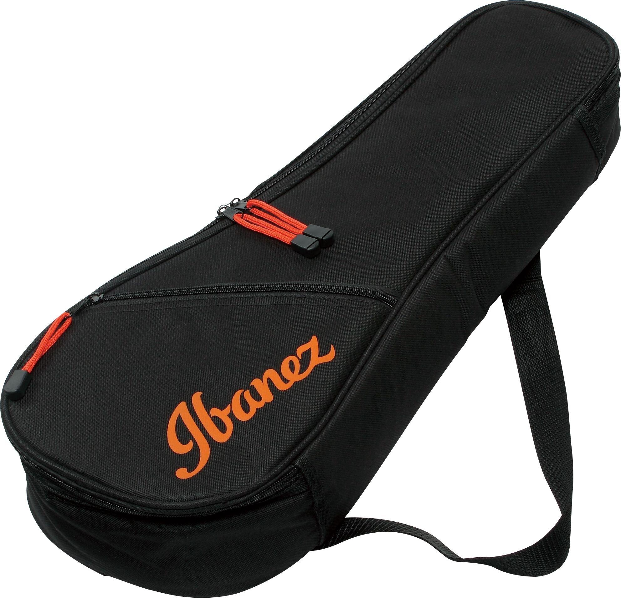 IBÁÑEZ Ibanez IUBS301 Koffer für Sopran-Ukulele, wasserdicht, mit Schultergurt, Schwarz