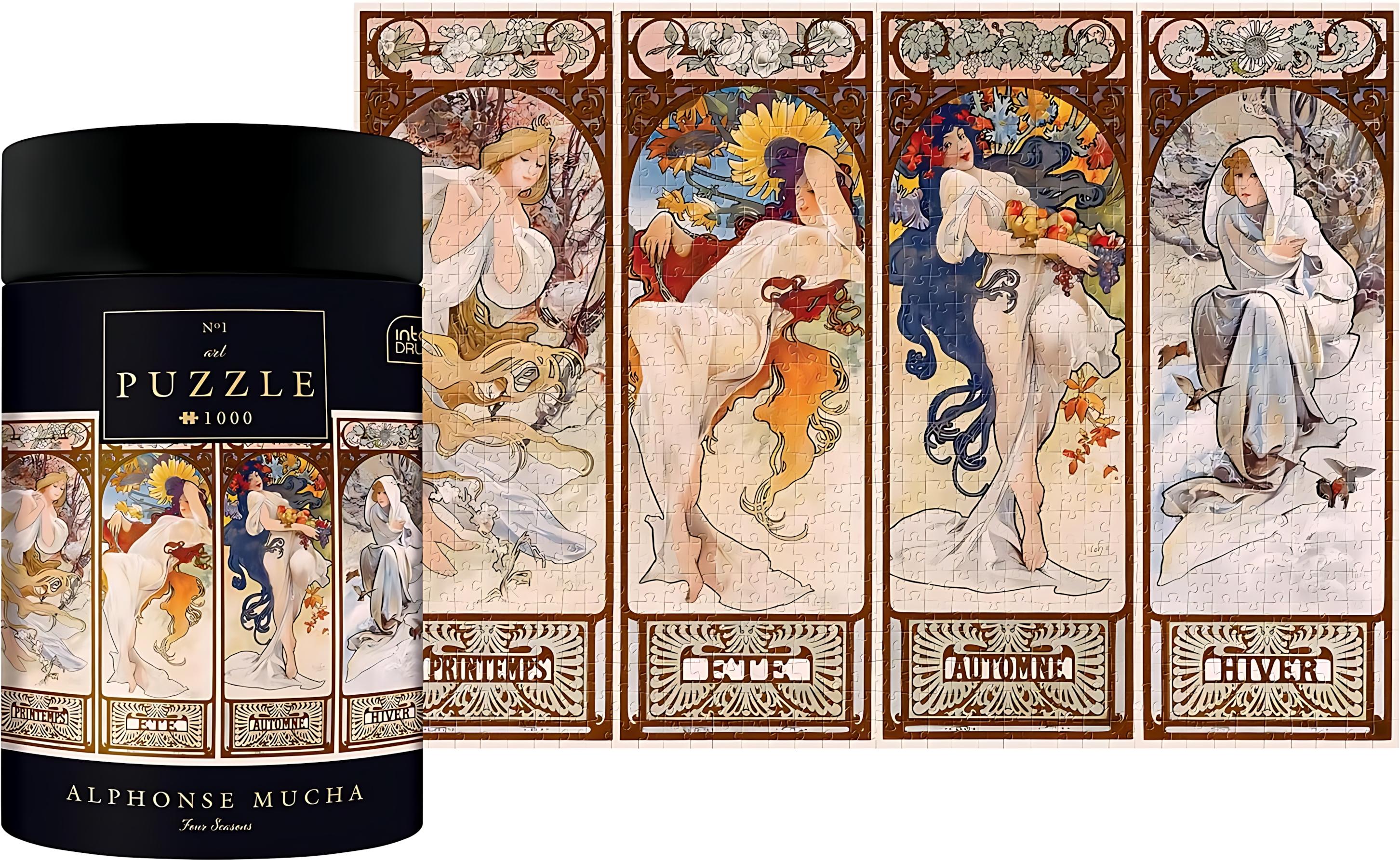 Interdruk - Puzzle Alphonse Mucha: Four Seasons - 1000 dielov
