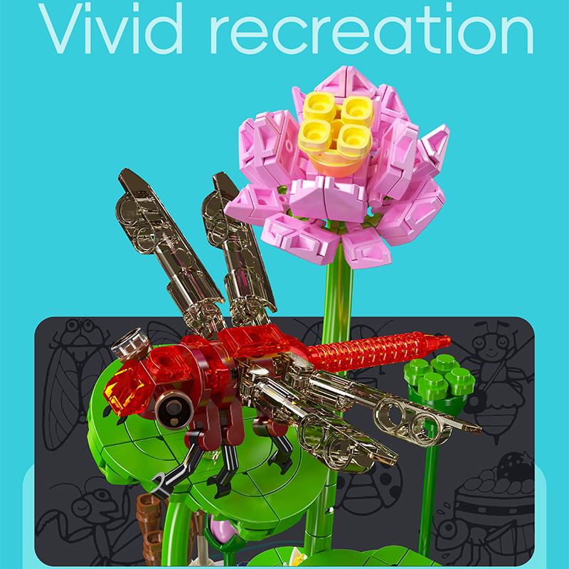 10106 - Libellen Spieluhr (Mould King)