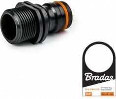 Bradas BLACK LINE Schraube für Sprinkleranlagen 3/4