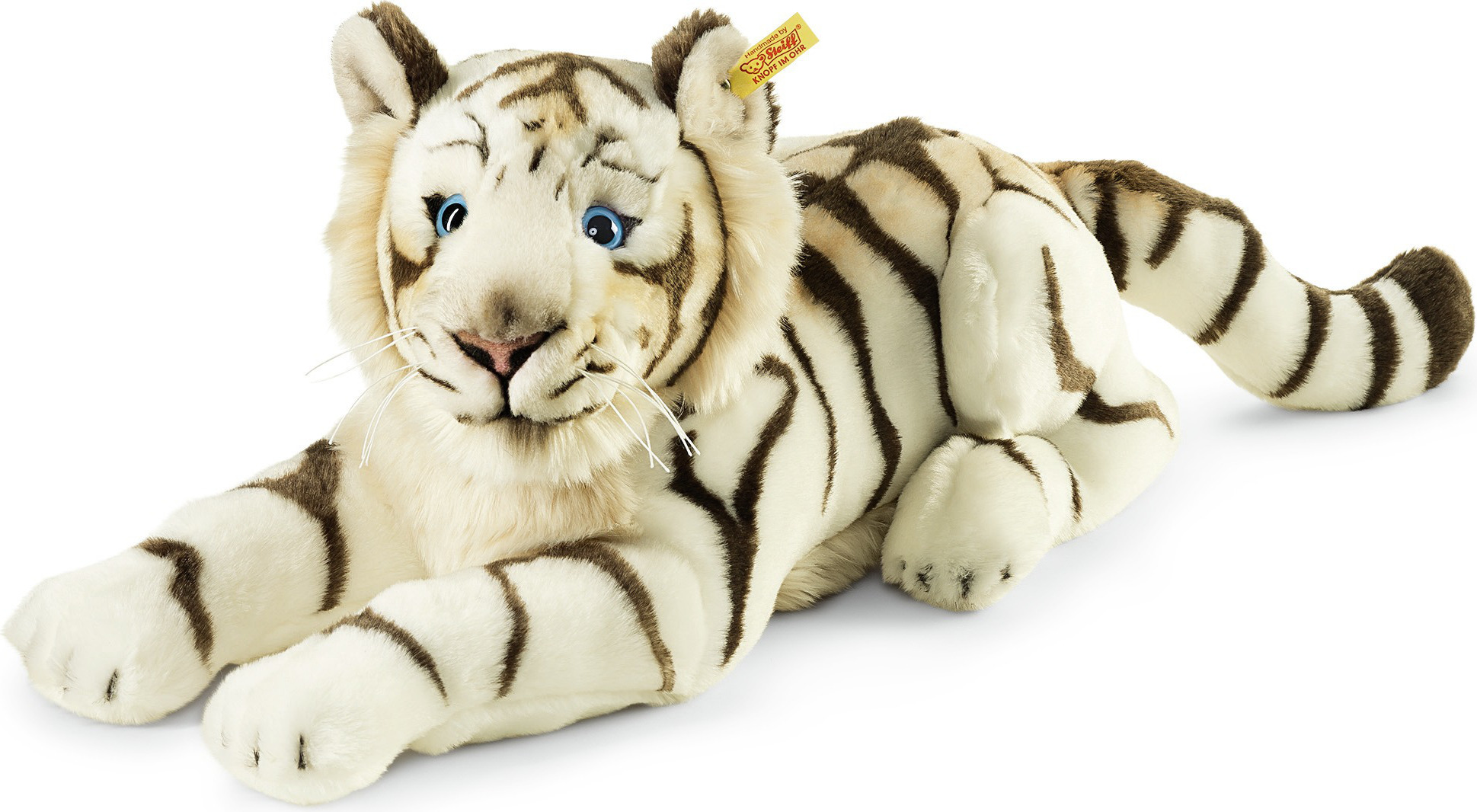 Steiff GmbH Steiff Tiger weiß Bharat 43 cm 66153