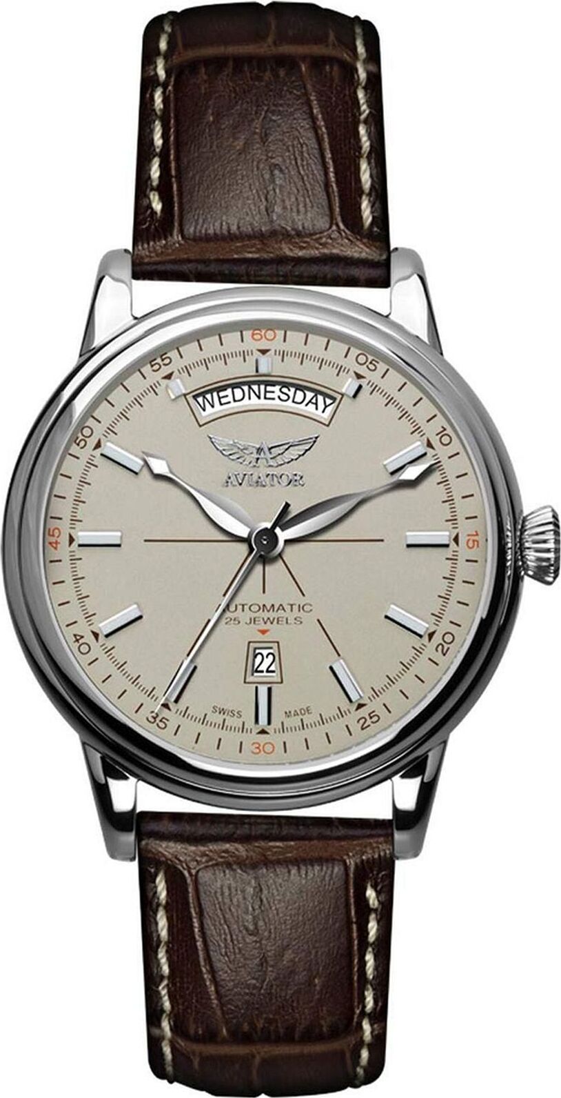 Pánske hodinky Aviator Douglas Day Date